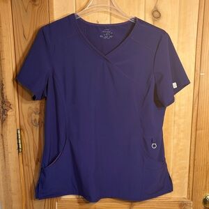 🌻5 for $30🌻 Cherokee Infinity Plum Women's V-Neck Scrub Top
